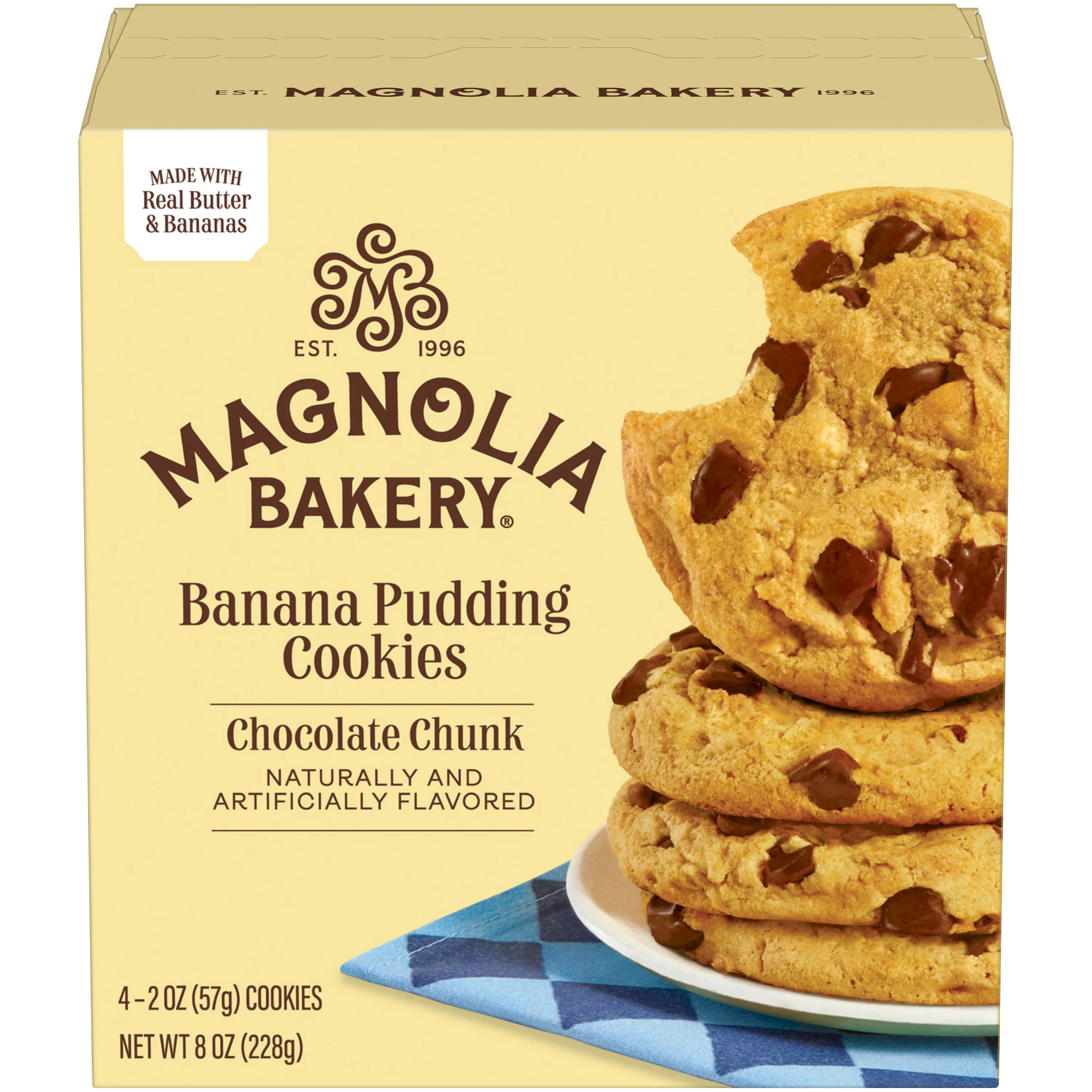 Banana Pudding Cookies - Chocolate Chunk