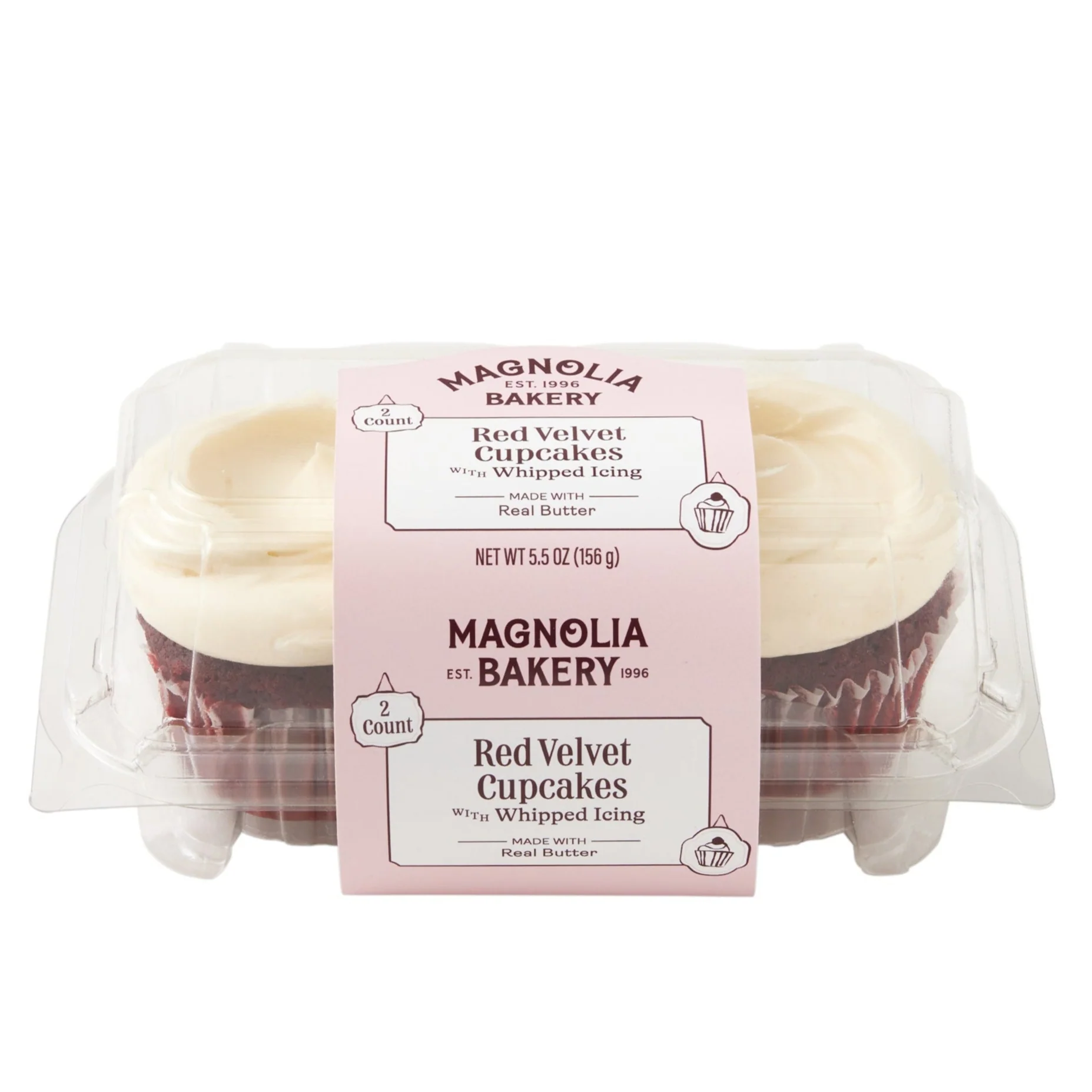 2 Count Red Velvet Cupcakes